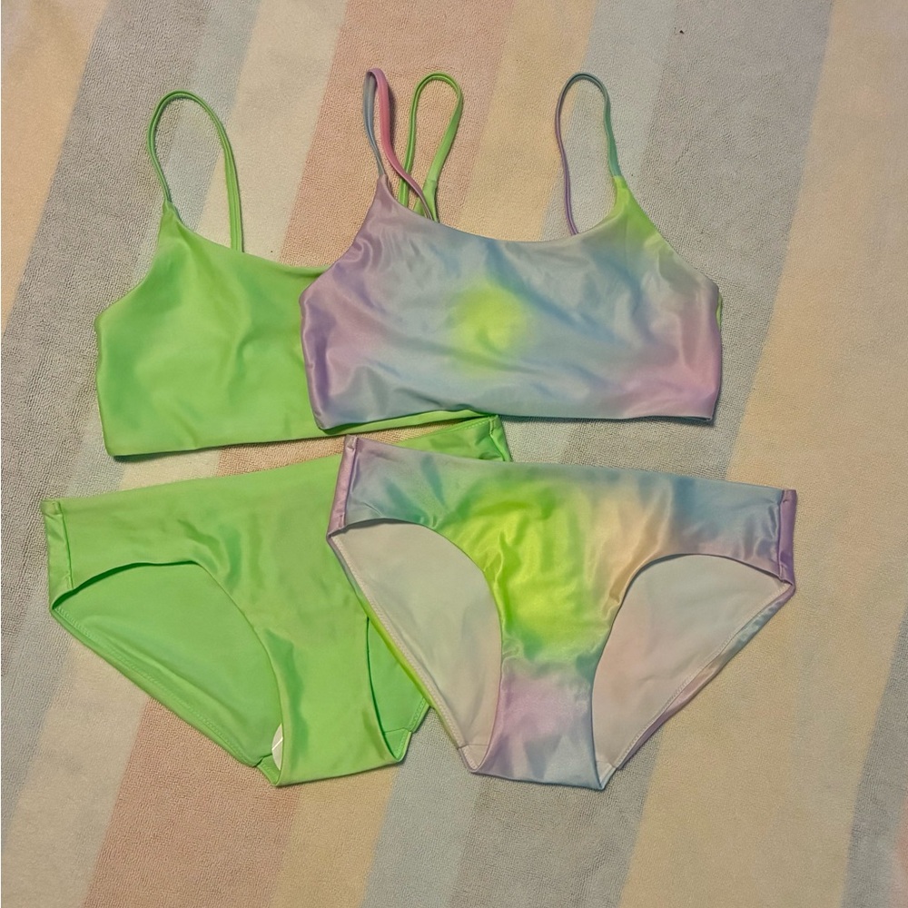 NWT Girls H&M (2) two piece  swimsuits
